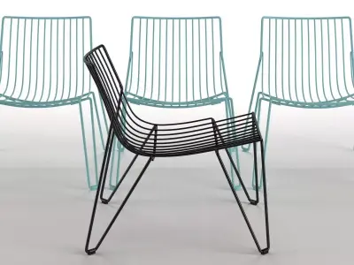 Tio Easy Chair 3D model