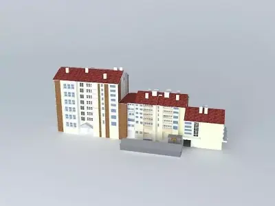 Gradici Building 3D model