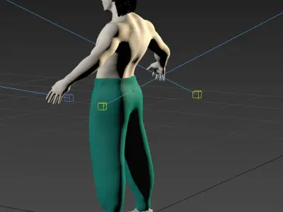 LIU KANG FAN HD REMIX 3D model