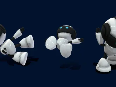 VIASS Robots Terrorist A Low-poly 3D model