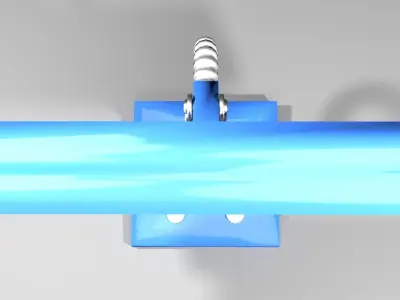 Gooseneck Lamp 2 3D model