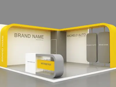 6 Exhition Practical 3D Model Pack