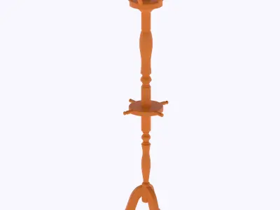 Tall coat rack  3D print model