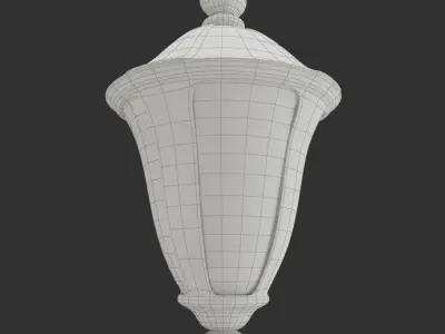 Wrought Pendant Lamp 3D model