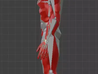 Ultraman Taro Stylized 3D Model 3D model