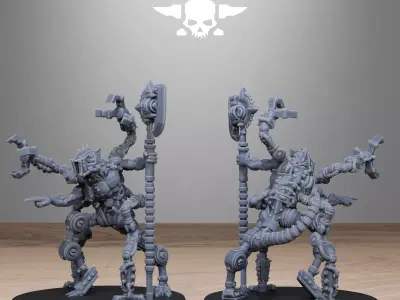 Raticus Technoclaw 3D print model