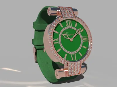 Chopard Imperiale Watch Low-poly 3D model