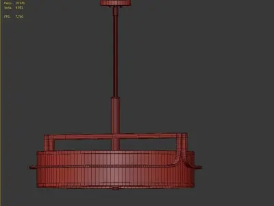 Romatti Pietro Chandelier 3D model