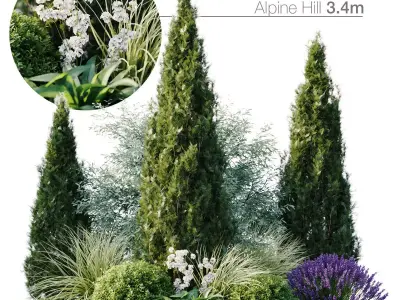 Alpine Hill  3D model