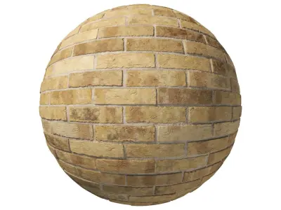 Yellow london brick wall texture Texture