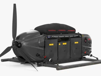  UAV Rigged for Maya Collection 2 