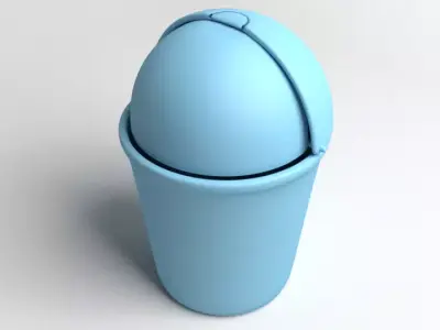 Waste Container 1 3D model