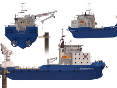  Construction Vessel and Offshore Subsea DWCM Cutter 