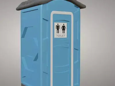 Porta Potty 3D model
