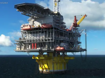  Shell Perdido Oil Platform 