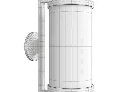 LINTON SCONCE Low-poly 3D model