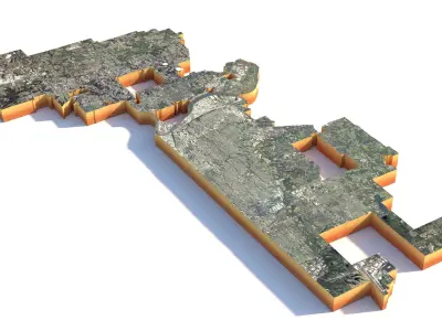 Kansas City Missouri USA 3D model