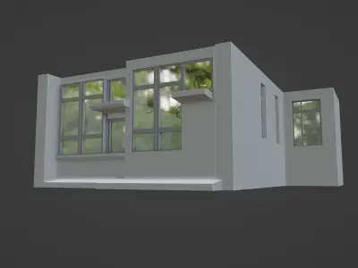 Hong Kong Public Housing Apartment - One Bedroom 3D model