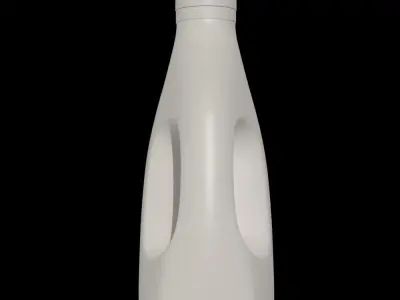 Detergent Bottle Mockup Low-poly 3D model