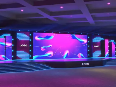 Virtual Stage 3D model