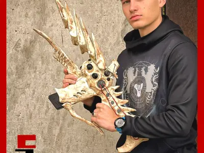 Destiny 2 1000 Voices Prop Cosplay Replica One Thousand Voices 3D print model