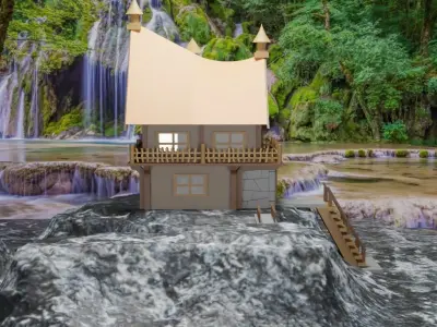 Fairytale house 6 3D model