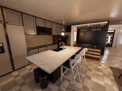 American House 3D model