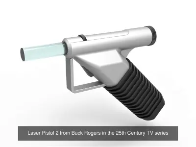 Custom Buck Rogers 3D Model Pack