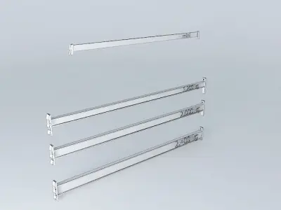 longarina door palete Free 3D model