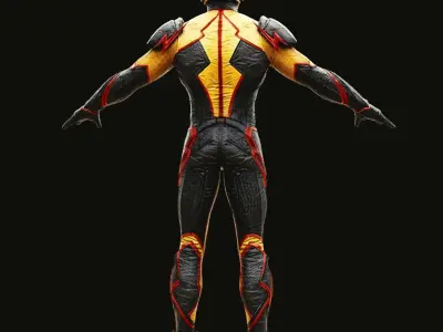 flash reverse 3D model