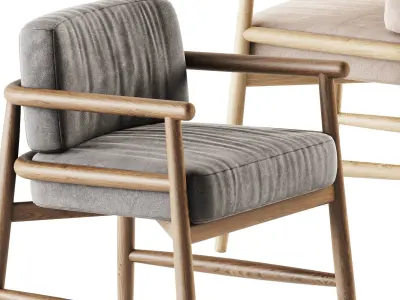 Armchair Teresina by Meridiani 3D model