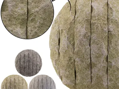 Rock Wall Tile 03 - Seamless Texture