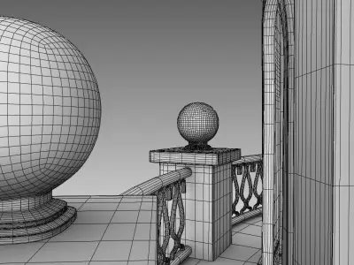 3D Galata Tower 3D model