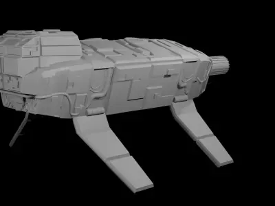 Cargo Ship 3D print model