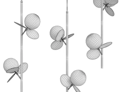 Matisse Pendant Double Low-poly 3D model