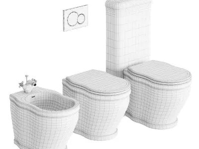 GSG Ceramic Design Time WC 3D model