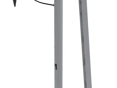 Train Traffic Light 17 3D model