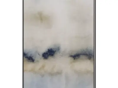 Set of 3 Abstract Paintings in Frames 3D model 139