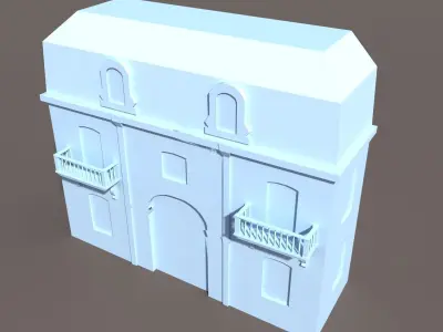Apartment House 3D model purchase
