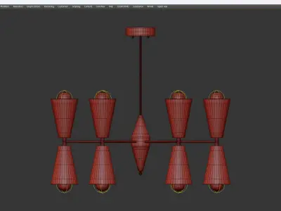 BARBELL Low-poly 3D model purchase