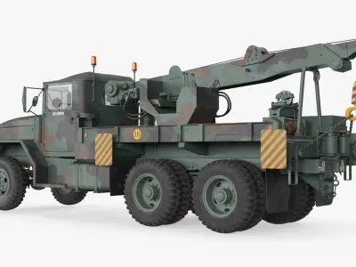  M62 Wrecker Recovery Vehicle Camouflage 