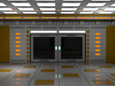 Sci Fi Room  3D model
