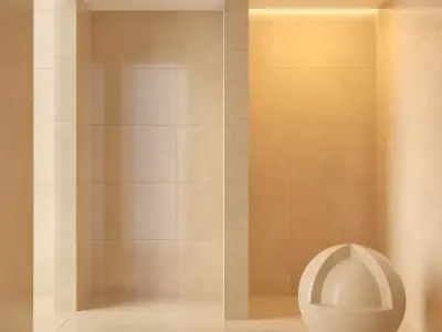 Marble wall 296 3D model