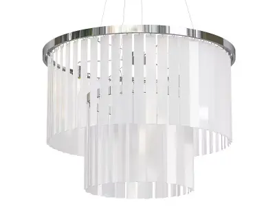 Ophelia chrome pendant light 3D model