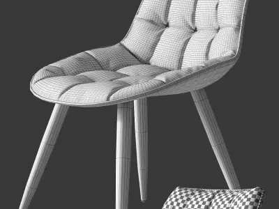 Rudolf chair by Castle Line Free 3D model