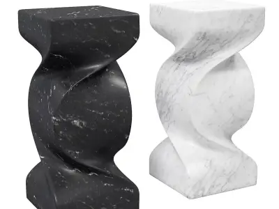 Linkout door ARIE SIDE TABLE 3D model