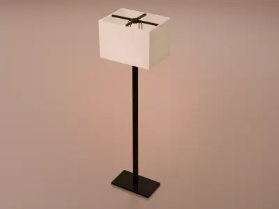 Modern Floor Lamp 3D Model 3D model