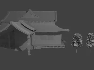 Japanese House 3D model