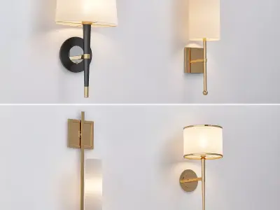 Wall Lamp 2 3D model purchase