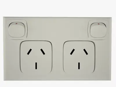 Electrical Outlet 3D model